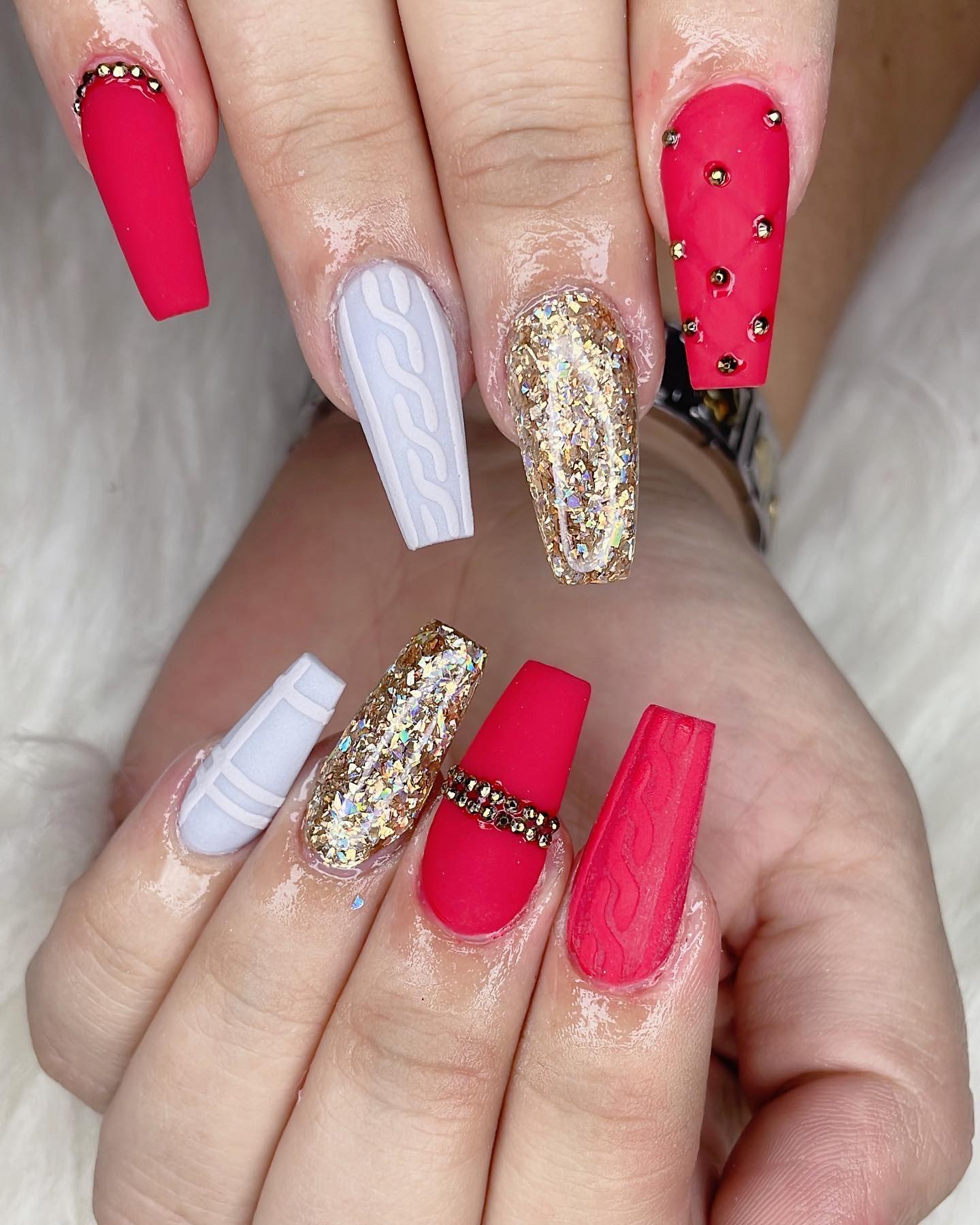 Elite Nails & Spa nail work in Odessa, Texas